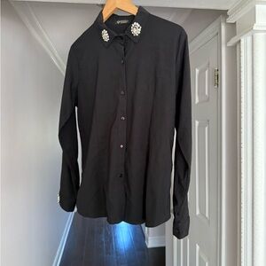 Black Dress Shirt Classic Formal Style